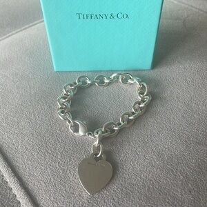 Tiffany & Co Heart Chain Bracelet